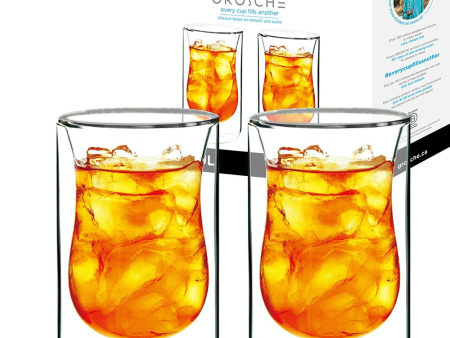 Grosche Istanbul Double Walled Tea Glasses (Set of 2) Discount