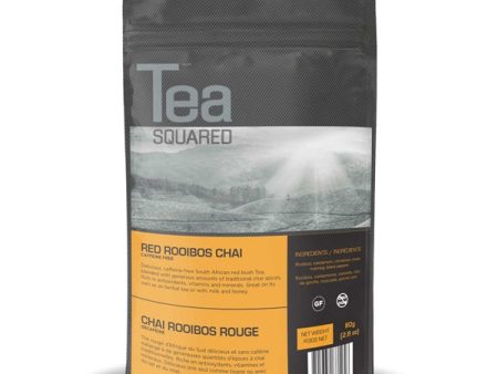 Tea Squared Red Rooibos Chai Loose Leaf Tea (80g) Cheap