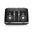 Sunbeam Alinea Select 4 Slice Bread Select Toaster Black Classics For Discount