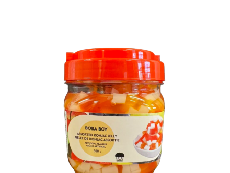 Boba Boy Assorted Konjac Coconut Jelly 500g Fashion