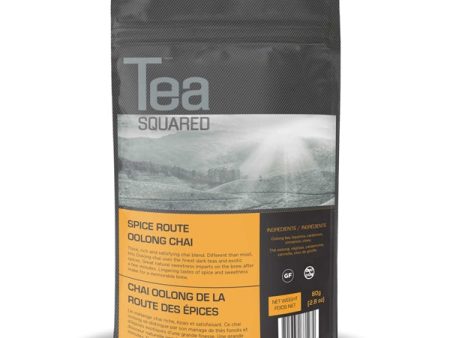 Tea Squared Spice Route Oolong Chai Loose Leaf Tea (80g) Fashion