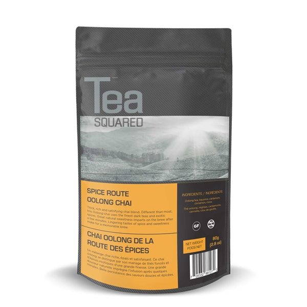 Tea Squared Spice Route Oolong Chai Loose Leaf Tea (80g) Fashion