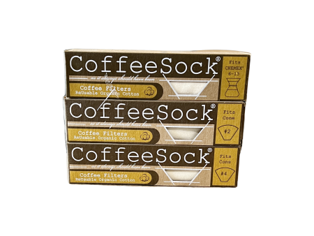 CoffeeSock Reusable Organic Cotton Filters Online Hot Sale