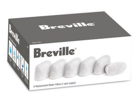 Breville Replacement Water Filters x 6 Fashion