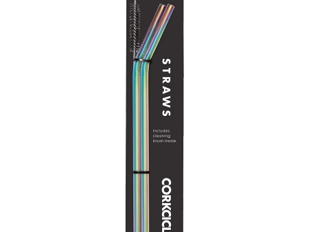 Corkcicle Stainless Steel Prism Straw set (2) Sale