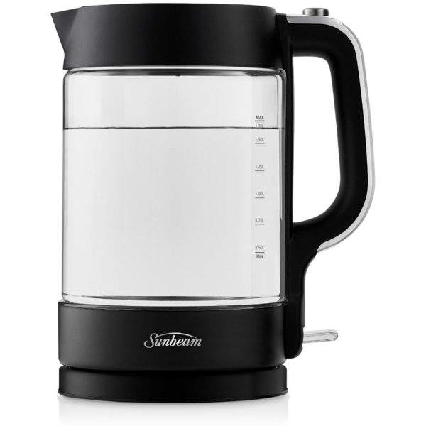 Sunbeam Glass Kettle Black Sale