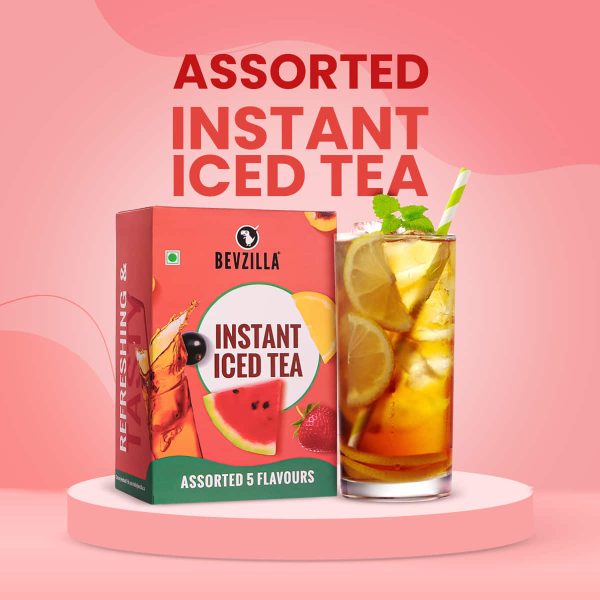 Iced Tea Powder 5 Assorted Flavours Pack Online