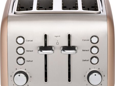 Russell Hobbs Brooklyn Toaster in Champagne Online