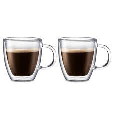 Bodum Bistro Double Wall Mug (10oz - Set of 2) For Cheap