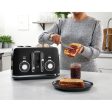 Sunbeam Alinea Select 4 Slice Bread Select Toaster Black Classics For Discount