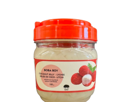 Boba Boy Lychee Coconut Jelly 500g Discount