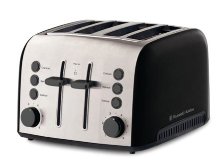 Russell Hobbs Brooklyn 4 Slice Toaster Black For Sale